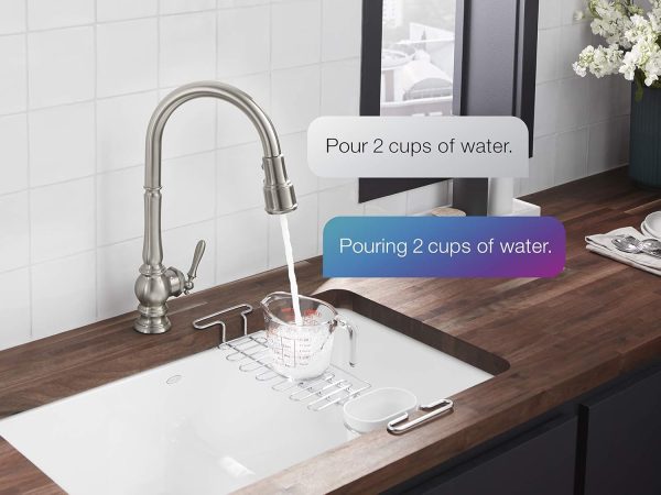 Kohler Touchless Kitchen Faucet Smart Polished Chrome-6
