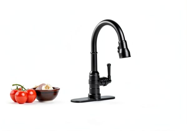 Delta Touchless Kitchen Faucet Venetian Bronze Zinc Modern-1