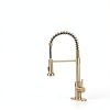 GIMILI Touchless Kitchen Faucet Gold Stainless Steel Pull-5