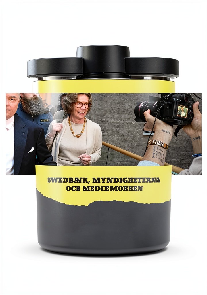 Swedish eBook biography displayed on a Kindle device