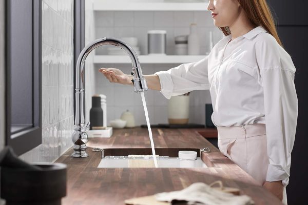 Kohler Touchless Kitchen Faucet Smart Polished Chrome-2