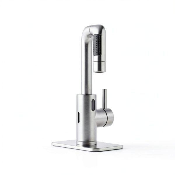 Charmingwater Touchless Kitchen Faucet Brushed Nickel-1