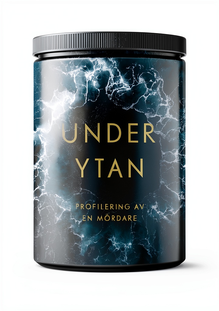 'Swedish eBook cover showing serial killer biography details'