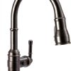 Delta Touchless Kitchen Faucet Venetian Bronze Zinc Modern-0