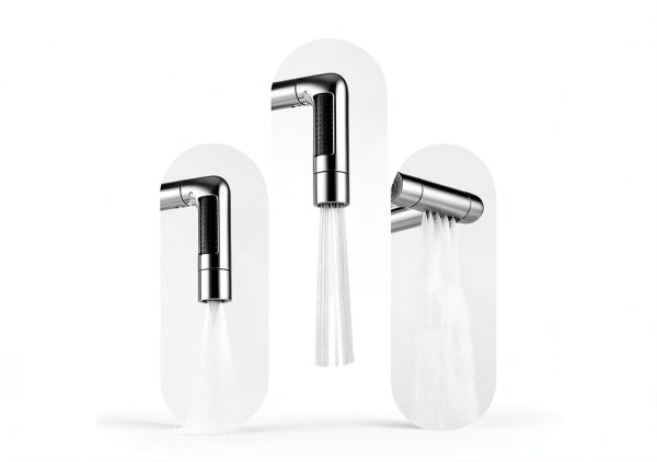 Charmingwater Touchless Kitchen Faucet Brushed Nickel-4