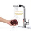 Charmingwater Touchless Kitchen Faucet Brushed Nickel-7
