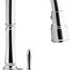 Kohler Touchless Kitchen Faucet Smart Polished Chrome-0