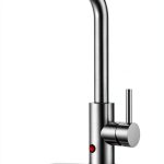 FORIOUS Touchless Kitchen Faucet Stainless Steel Waterfall-0