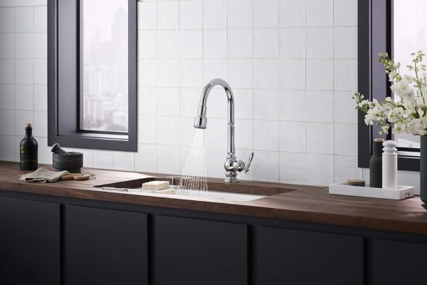 Kohler Touchless Kitchen Faucet Smart Polished Chrome-3